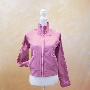 💖 Vintage Nike Pink Satin Track Jacket S 💖
